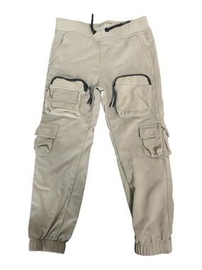 Men's Tactical Cargo Jogger Pant- Beige